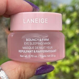 LANEIGE Pink Bouncy & Firm Eye Sleeping Gel Mask